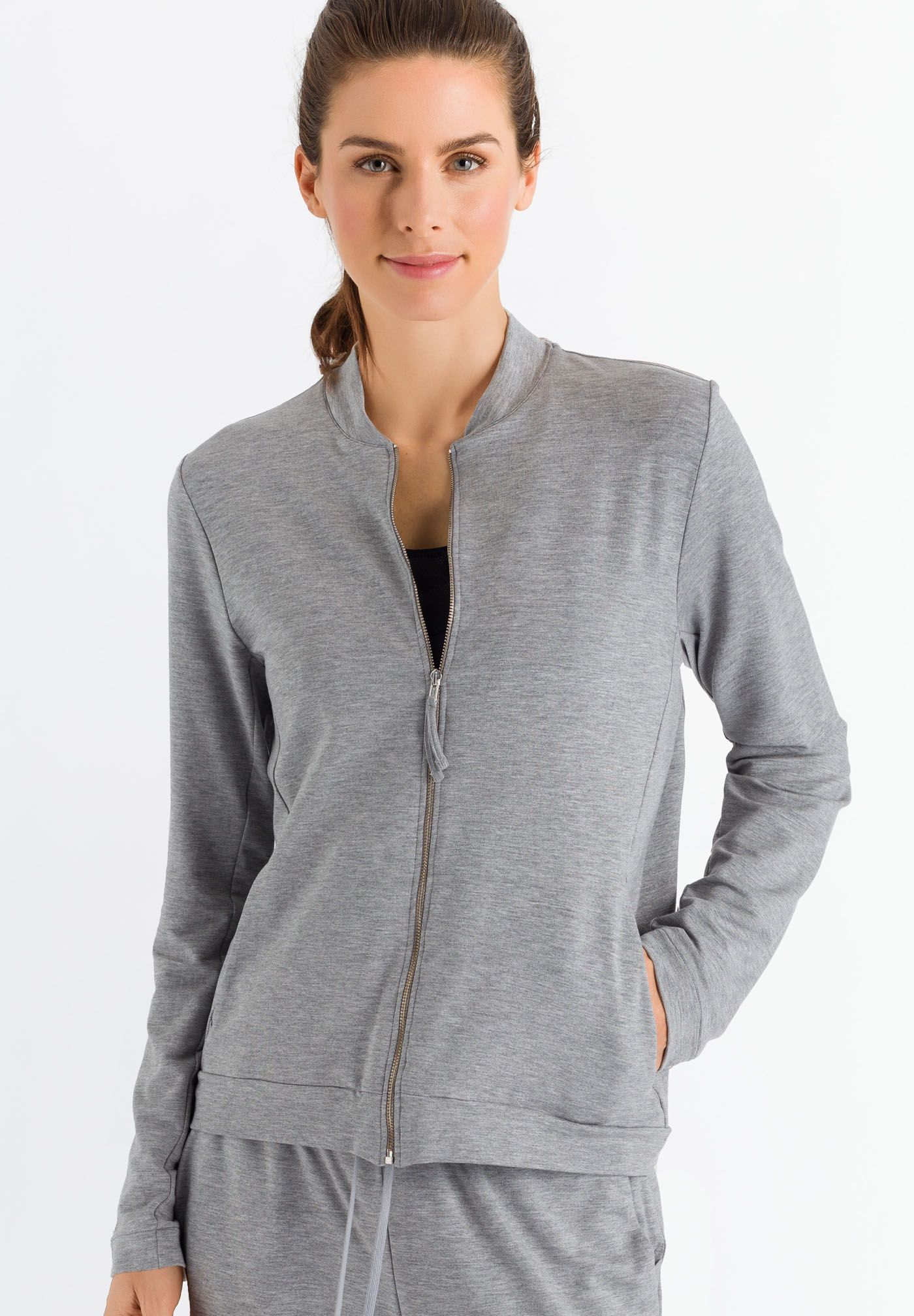 hanro b w balance jacket